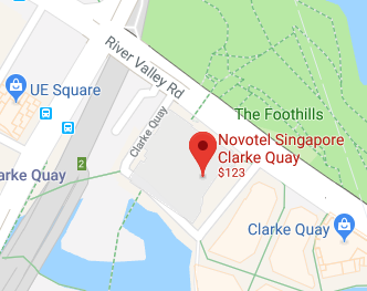 Novotel Singapore Clarke Quay Map Location